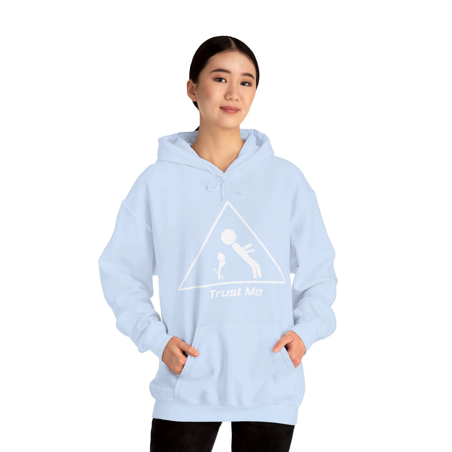 Blue Trustfall Hoodie