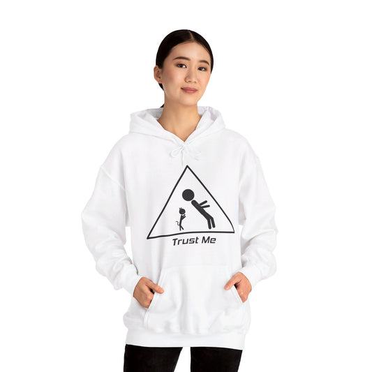 White Trustfall Hoodie