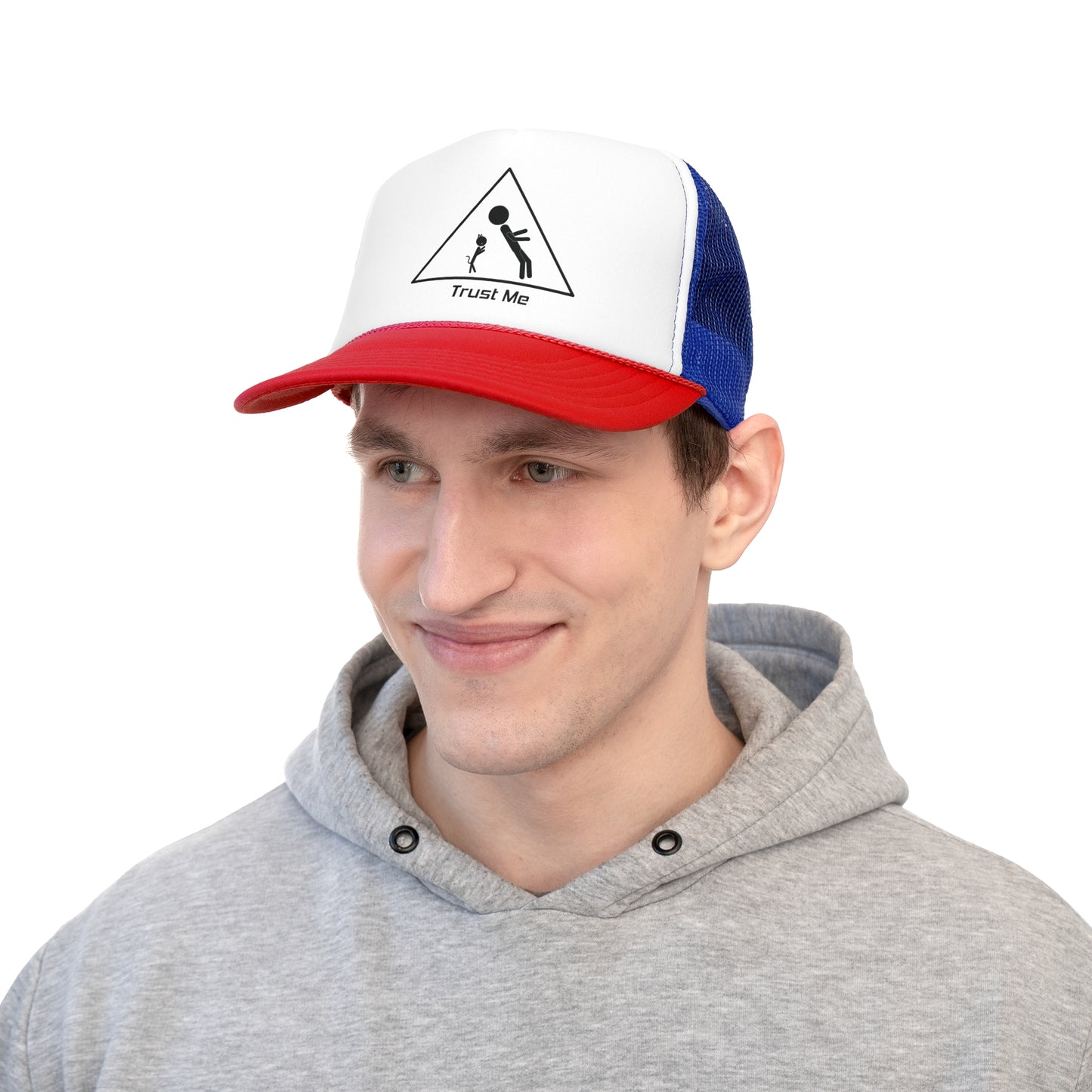 Trustfall Mesh Cap (Blue/Red)