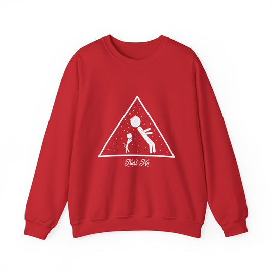 Red Christmas Trust Fall Sweatshirt