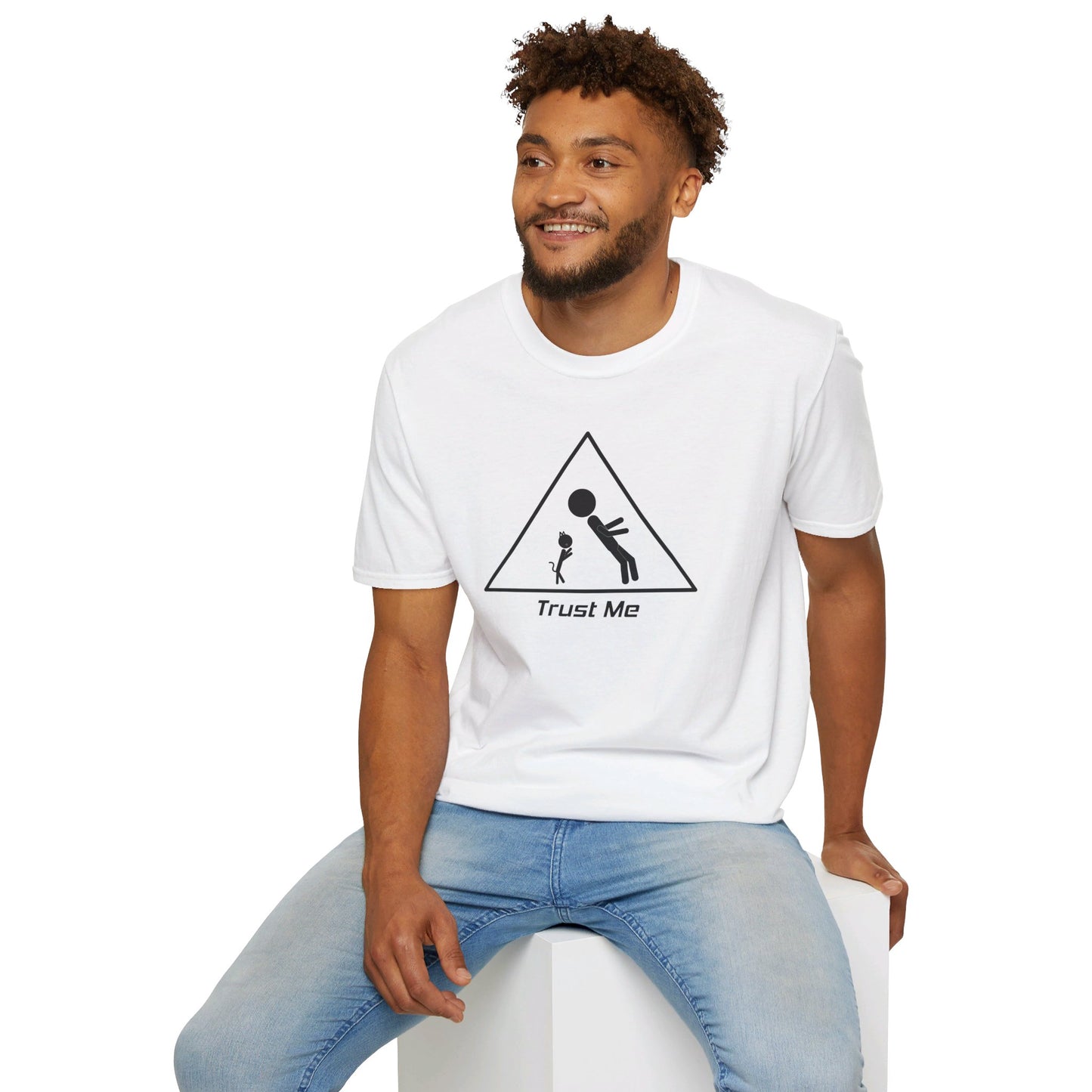 White Trustfall T-Shirt