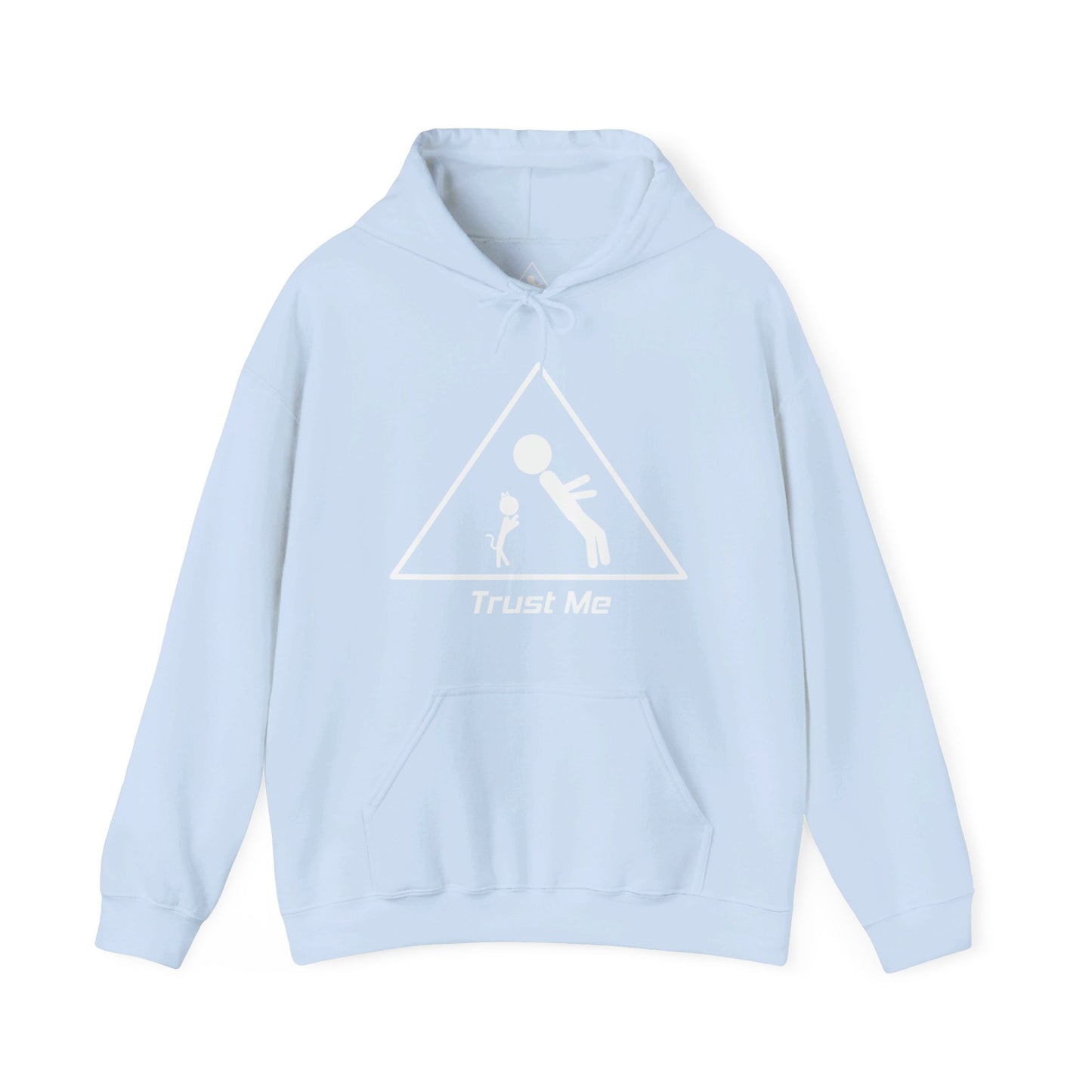 Blue Trustfall Hoodie