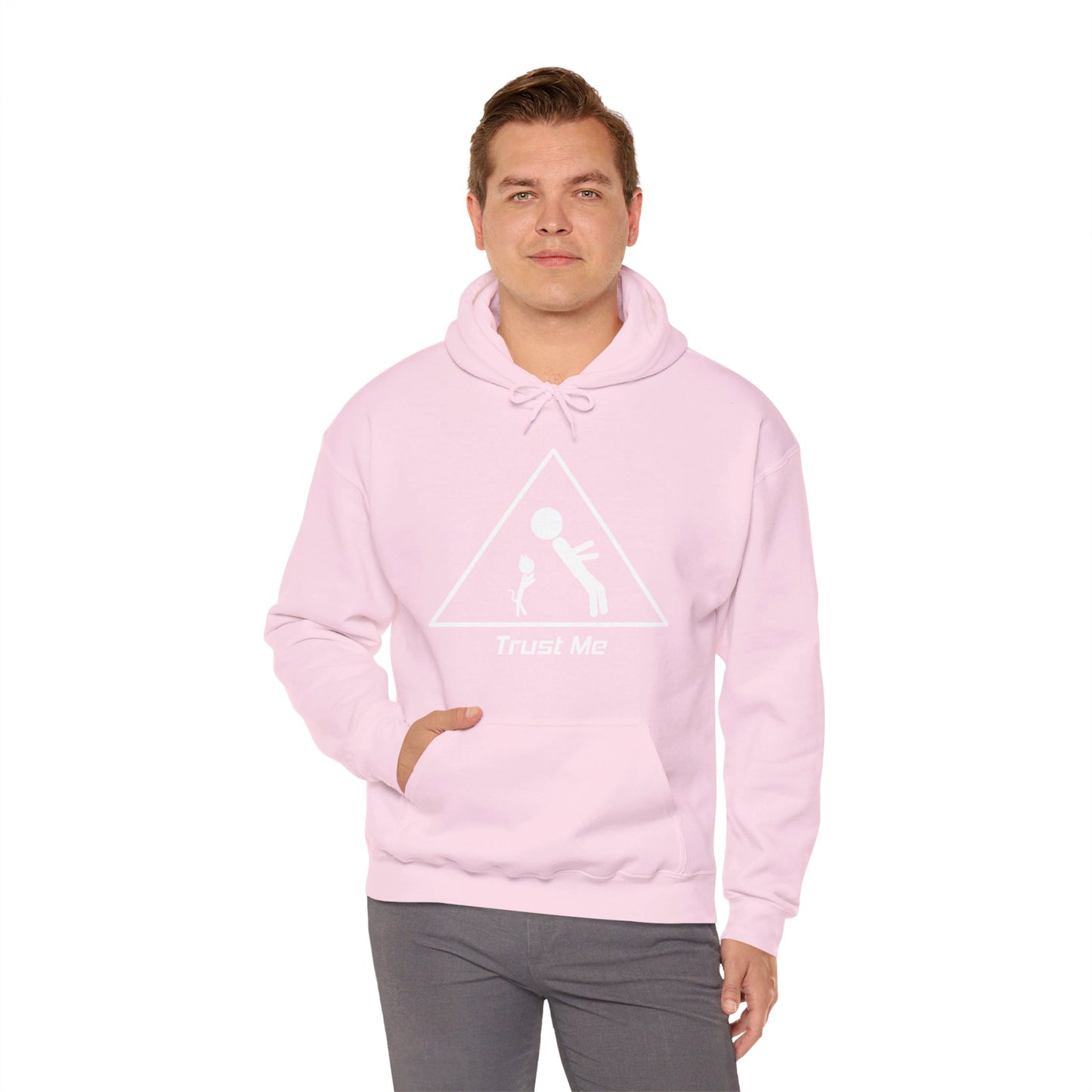 Pink Trustfall Hoodie