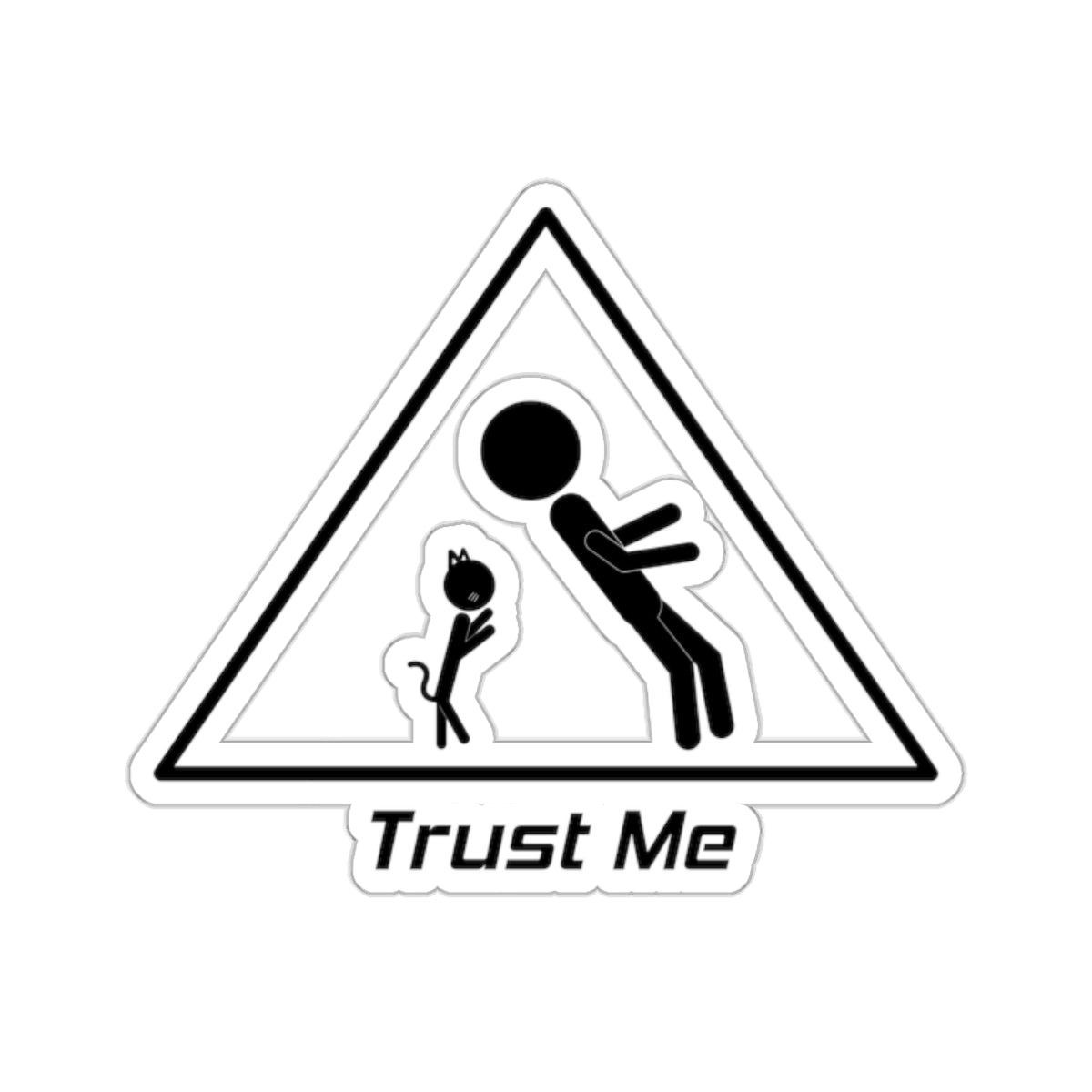 Trustfall Sticker