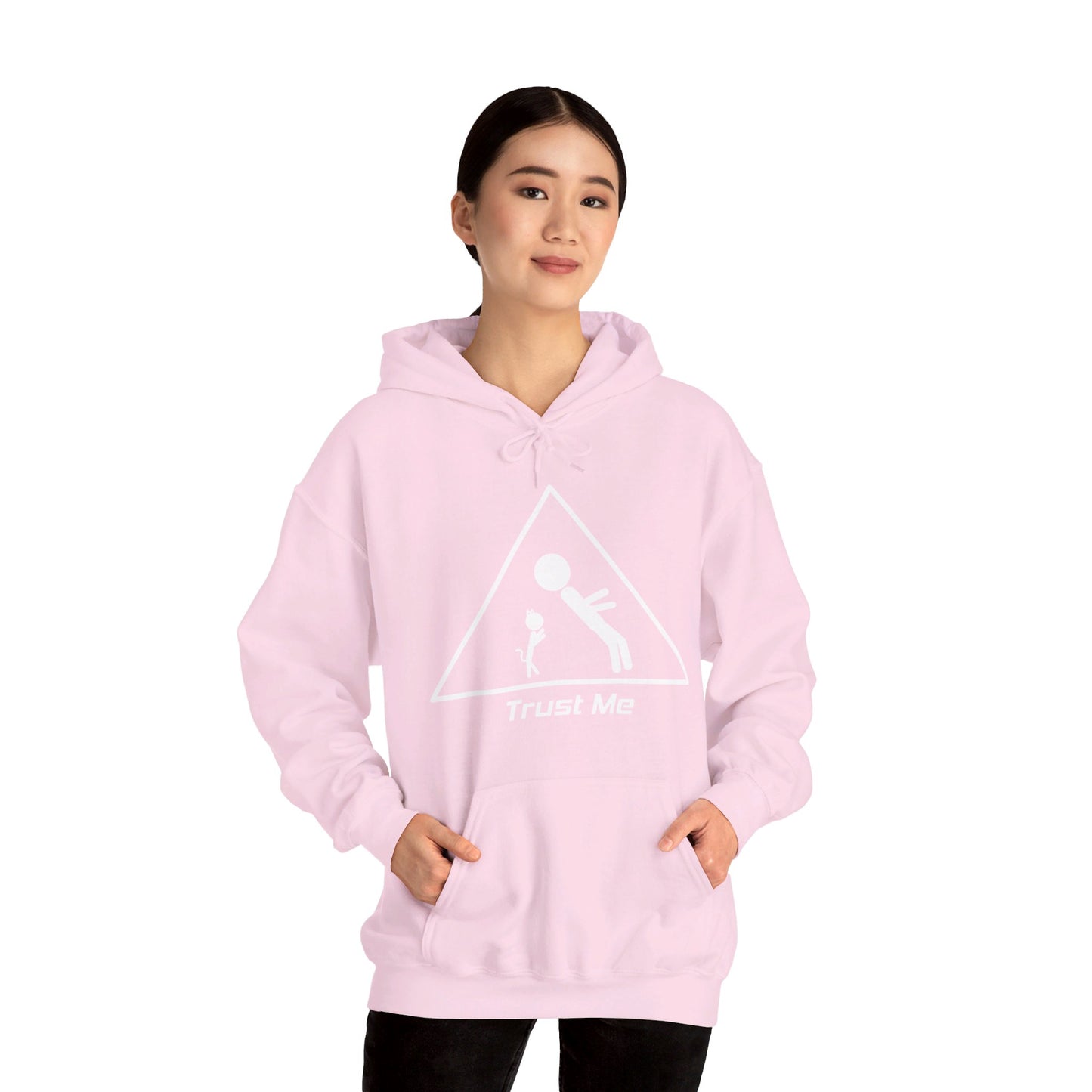 Pink Trustfall Hoodie